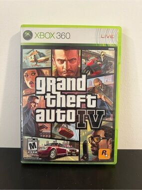 Grand Theft Auto IV - XBox 360 Complete